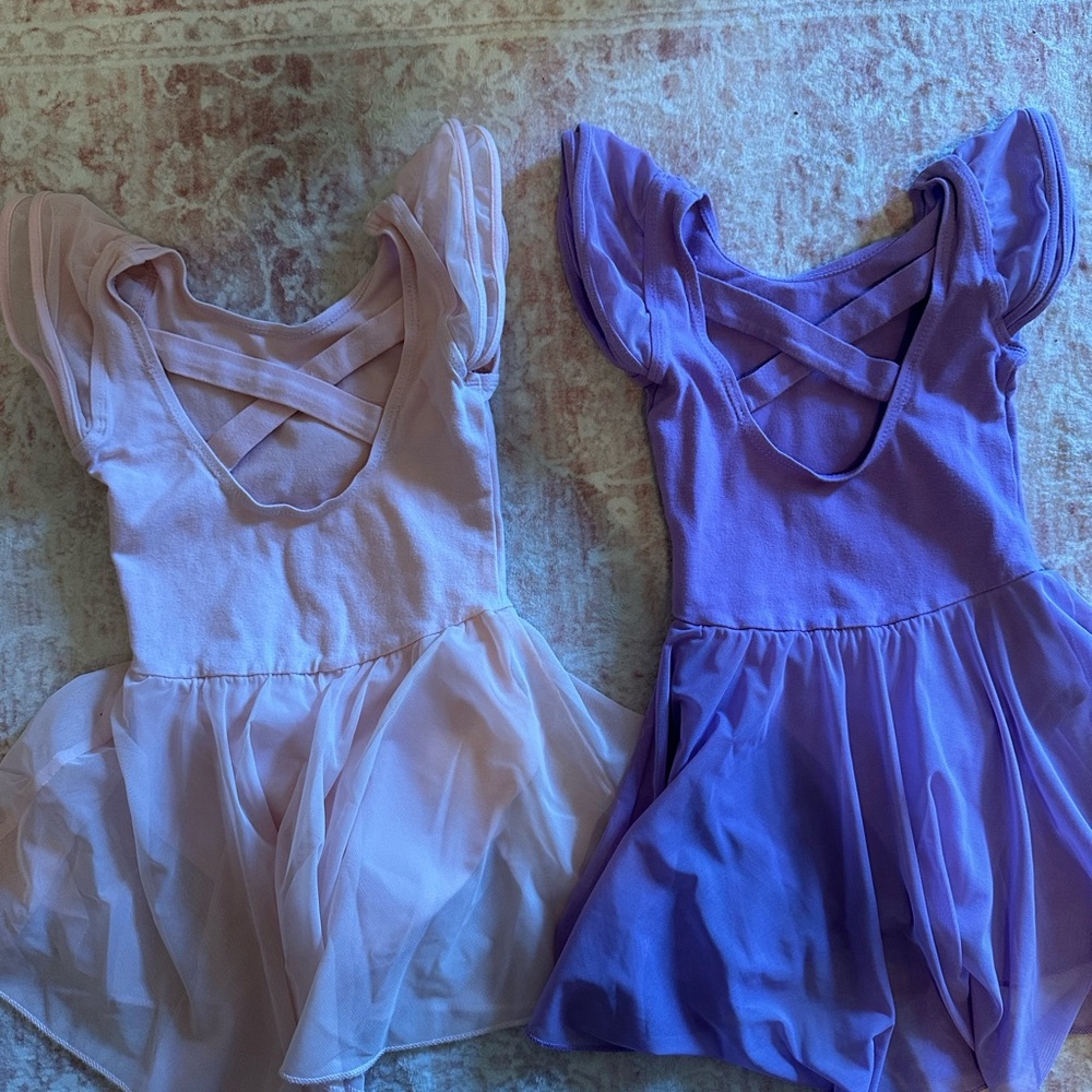 Kids Ballet Set - Pink and Purple - Picture 2 of 2